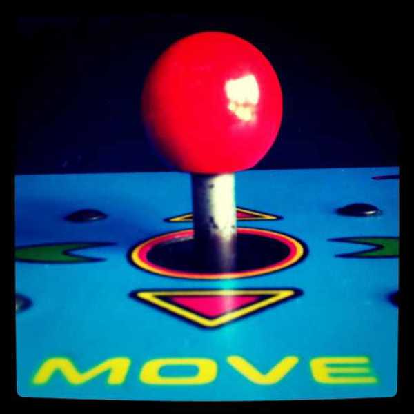 Photo of a video game joystick