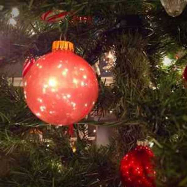 Photo of Granny's pink ball ornament