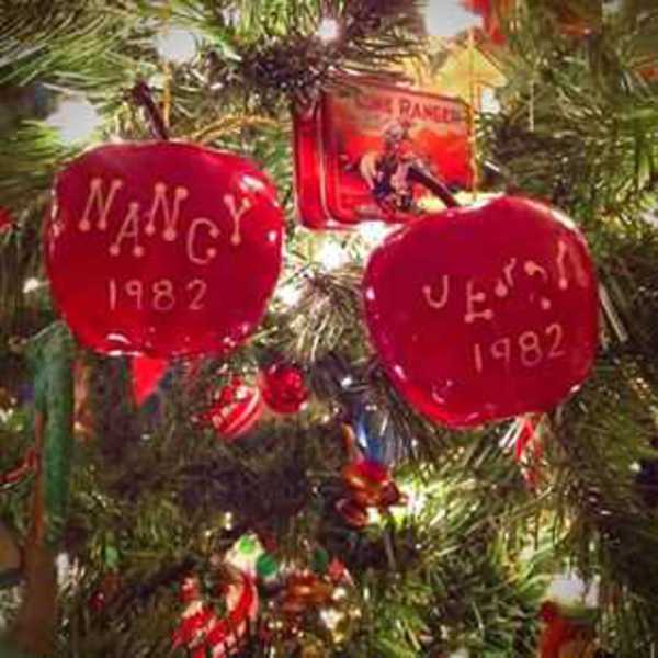 Photo of Nancy And Jerry apple ornaments