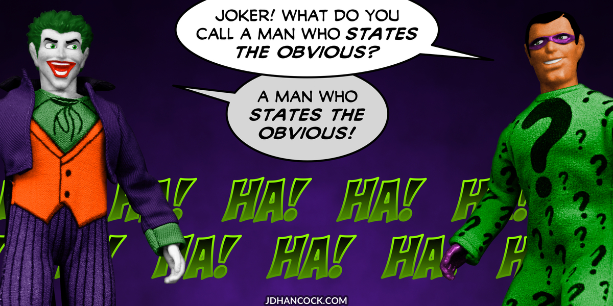 PopFig toy comic with Joker and Riddler.