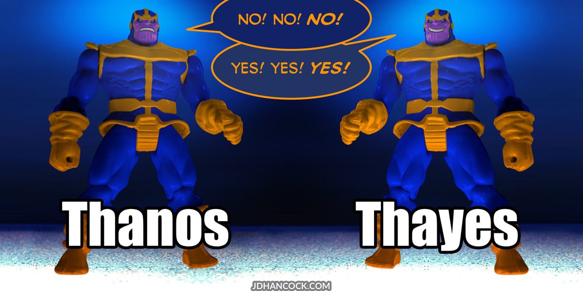 PopFig toy comic with Thanos.