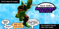 PopFig toy comic with the incredible Hulk.