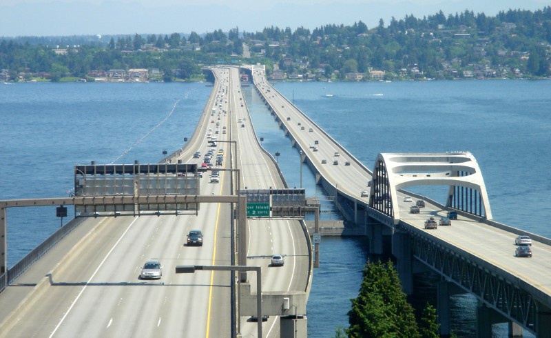 Interstate 90 Floating Bridges