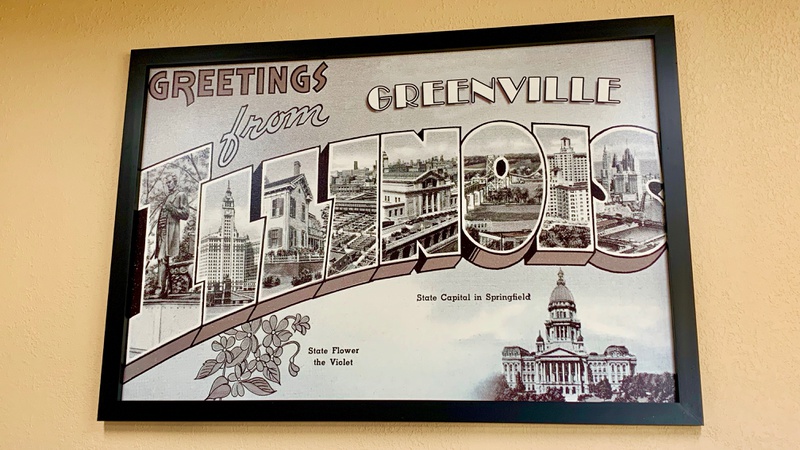 Greetings from Greenville, Illinois